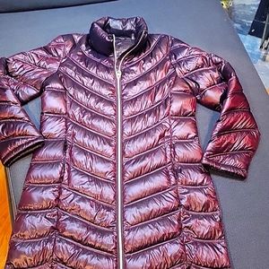 Calvin Klein large coat purple